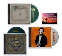 Colección "Worship & Praise" de Chris Tomlin: canciones navideñas de adoración de Emmanuel / Chris Tomlin & Friends / Always / + incluye tarjeta de arte adicional