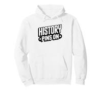 Coleccionista Chapa Vintage Campaña Entusiasta Historia Sudadera con Capucha