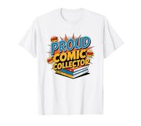 Coleccionista De Comics Vintage Coleccionar Lector Novelas Camiseta