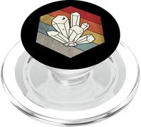 Coleccionista de Cristal geométrico Envejecido Estilo Retro Vintage PopSockets PopGrip para MagSafe