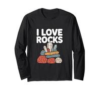 Coleccionista de Cristales de Piedras Preciosas I Love Rocks Manga Larga