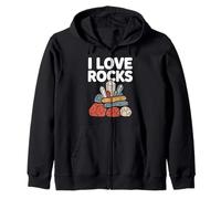 Coleccionista de Cristales de Piedras Preciosas I Love Rocks Sudadera con Capucha