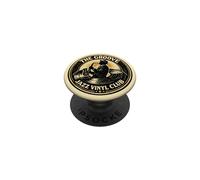 Coleccionista de Discos de música Vintage de Fun Groove Jazz Vinyl Club PopSockets PopGrip Adhesivo