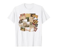 Coleccionista De Efímera Tarjetas Comerciales Papelería Camiseta