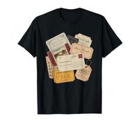 Coleccionista De Papel Vintage Antiguo Camiseta