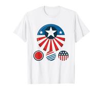 Coleccionista De Pinback Político Chapa Campaña Anticuario Camiseta