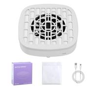 Coleccionista De Polvo De Uñas - Potente Ventilador De Bajo Ruido | Salón De Uñas Coleccionista De Polvo Con 1 DuSt Co?ector, 1 Cable De Carga, 10 Documentos De Filtro, Potente Ventilador De Ex