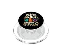 Coleccionista de Rocas de geología clásica Todo lo Que me Importa Son mis Rocas PopSockets PopGrip para MagSafe