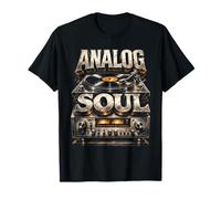 Coleccionista De Vinilos Analog Soul Camiseta