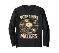 Coleccionista De Vinilos Matrix Number Matters Manga Larga