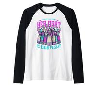 Colecistectomía ¡Su lucha es nuestra lucha! Cálculos biliares divertidos Camiseta Manga Raglan