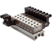 Colector 12 estaciones YPC SF2000 5/2 5/3 vías