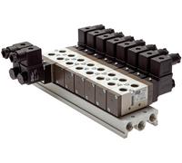 Colector 14 estaciones YPC SF4000 5/2 5/3 vías