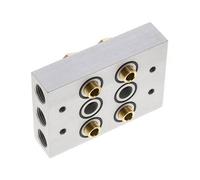 Colector 2 estaciones 5/2 5/3 vías Airtec M05/P05