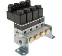 Colector 3 estaciones 3/2 5/2 5/3 vías Airtec M05/P05