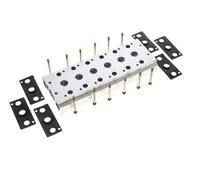 Colector 6 estaciones E.MC 5/2 5/3 vías