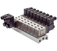 Colector 6 estaciones YPC SF3000 5/2 5/3 vías