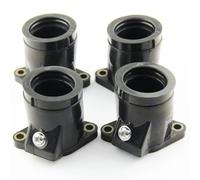 Colector Admisión Adaptador De Interfaz Carburador Motocicleta Para Yamaha FZR 600 FZR600 Para Genesis 1989-1999 Manguito Colector Admisión 3HE-13586-00 Interfaz Adaptador Goma junta
