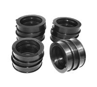 Colector Admisión Carburador Adaptador De Interfaz Para Colector Admisión Carburador Motocicleta Para ZX600 Para ZX 600 Para Ninja 600R 1985-1997 16065-1129 Manguito Goma Tubo Interfaz