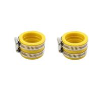 Colector Admisión Carburador Carburador De Motocicleta Colector Admisión Botón Para MIKUNI Para KEIHIN Para KOSO Para PWK 35/40/45MM Tubo Del Adaptador Interfaz Goma Tubo Interfaz
