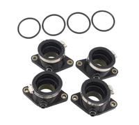 Colector Admisión Manguito Del Colector De Admisión Carburador Motocicleta Para Suzuki GS550 GS650 GS 550 650 E T M L G GL MD Para Katana Adaptador Interfaz Interfaz Adaptador Goma junta