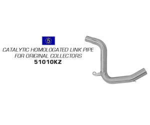 Colector Catalizado ARROW 51010KZ para KTM DUKE 125 11-16 | DUKE 200 11-14