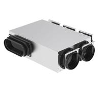 Colector CK150 5 x DN75 ComfoCube incl. correderas de fijación, acero galvanizado de Zehnder - 990323076