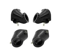 Colector de admisión de carburador de 4 piezas, tubo de escape de carburador adecuado for 1300 1996-2001 XVZ1300 XVZ1300 96-01 Accessoires