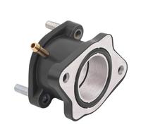 Colector de Admisión para Carburador PZ27 27mm Compatible con CG 125cc | Compatible con CG 150cc 200cc 250cc 4 Tiempos Go Kart Bike Sunl