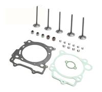 colector de admisión y juego de juntas Kit de juntas válvulas culata para Yamaha WR450F 2007-2015 YZ450F 2006-2009