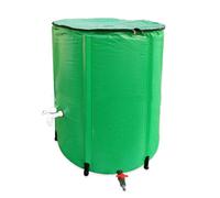 Colector de Agua de Lluvia Plegable, depósito de Agua Flexible con Grifo y Filtro, Resistente a los Rayos UV, anticorrosión, para riego de Jardines,A01,750L