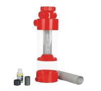 Colector de caca de peces, colector de caca de acuario, accesorios más limpios para enriquecimiento de hábitat de cría de paludario de arrecife de agua dulce