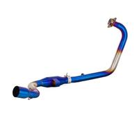 Colector de Escape para Motocicleta de 51 mm Escape Moto Catalyst Modified Slip On Exhaust para Suzuki GIXXER155 GSX150F SF155
