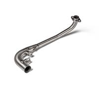 COLECTOR DE ESCAPE RACING DE ACERO INOXIDABLE AKRAPOVIC PARA HONDA MSX 125 / GRO