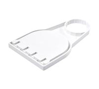 Colector de goteo de detergente para lavandería, organizador de suministros de limpieza, portavasos de goteo suavizante, bandeja de goteo, bandeja de goteo plegable para detergente líquido para