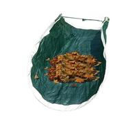 Colector de hojas | Bolsas de basura plegables para jardín - Recolector de basura para recortes de jardín, patio, hierba, hojas, escombros al aire libre