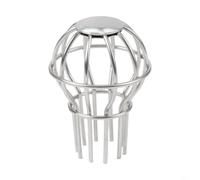 Colector de hojas de drenaje de techo de acero inoxidable 304 para evitar bloqueos y mantener el agua fluyendo suavemente (110 tubos)