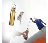 Colector de muestras de Aceite de Cobre con Cuerda antiestática, colector de muestras de Aceite metálico de 300 ml, Adecuado para Combustible, Aire, etc. - Dispositivo de extracción de muest