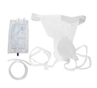 Colector de Orina de Silicona con Bolsas de Catéter de Orina, Bolsas de Recolección de Orina de Silicona, Más Transpirable, a Prueba de Fugas, para Hombres, Mujeres, Ancianos(Las personas de edad)