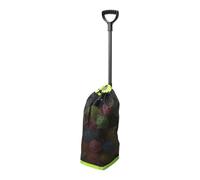 Colector de pelotas de alta capacidad con capacidad para 40 pelotas de pickleball o 50 pelotas de tenis portátil para un entrenamiento eficiente de recolectores de bolas ligeras