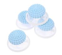Colector de Pelusas para Lavadora 4 Piezas Azul, Pp Poliéster