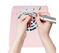Colector de polvo al vacío para uñas, potente herramienta de manicura compacta y silenciosa, máquina de succión de polvo con ventilador de vacío, para mujeres, mamá, hija, novia, profesionales