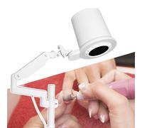 Colector De Polvo De Bajo Ruido Para TecnologíA De UñAs, Aspiradora De Polvo De UñAs Con Soporte De SuccióN Superior, Removedor De Polvo De UñAs Ajustable Con LáMpara Led,Version-2