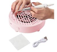 Colector de polvo de manicura, máquina de succión de uñas, colectores de polvo de uñas con potente motor, colector de polvo de belleza de alta stación de uñas de salón en casa