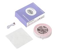 Colector de polvo de uñas | Limpiador eléctrico silencioso | Máquina de succión de manicura | Dispositivo portátil compacto | Para mujeres principiantes, Salón de belleza en el hogar, Mesa de bur