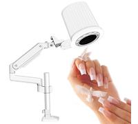 Colector De Polvo De UñAs Profesional, Extractor De Polvo De UñAs De SuccióN Fuerte, Colector De Polvo De Aspiradora De UñAs Con Filtro De Gran Capacidad, MáQuina De Polvo De UñAs Led,220V