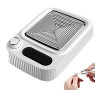 Colector de polvo de uñas profesional para uñas acrílicas, ventilador de vacío eléctrico ajustable de bajo ruido, extractor de polvo de esmalte de uñas para salón y uso doméstico