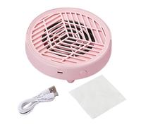 Colector de polvo de ventilador de uñas, limpiador eléctrico silencioso, colector de plumero de uñas, para el hogar, salón, manicura, estación de belleza, mujeres principiantes