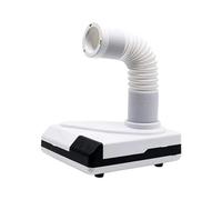 Colector de polvo dental, aspiradora de mesa para laboratorios, extractor de polvo de pulido con diseño de codo de tubo telescópico LED