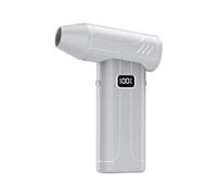 Colector de polvo eléctrico - Soplador de limpieza portátil de 5.94 pulgadas | Ventilador Turbo Inalámbrico - Limpiador de polvo recargable ABS 90.000 RPM que pesa 206 G con luz LED flujo de aire